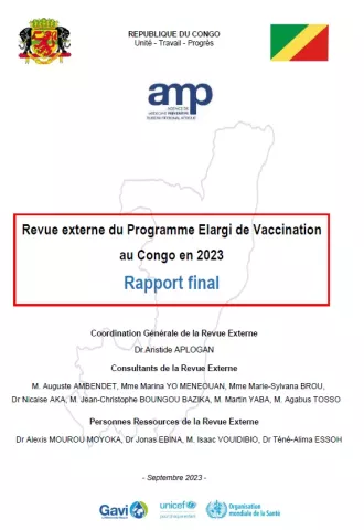 Revue externe du Programme Elargi de Vaccination au Congo en 2023
