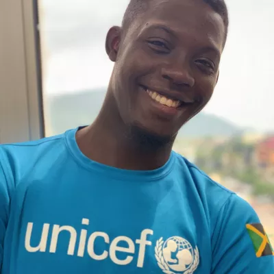 Ajornie Simpson UNICEF Jamaica staff
