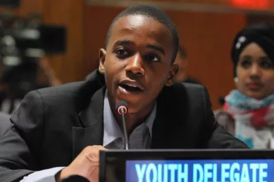 Charles Young, Jamaican Youth Ambassador for the UN General Assembly