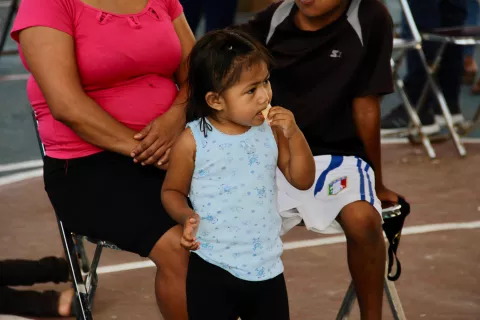 Una niña de Oaxaca