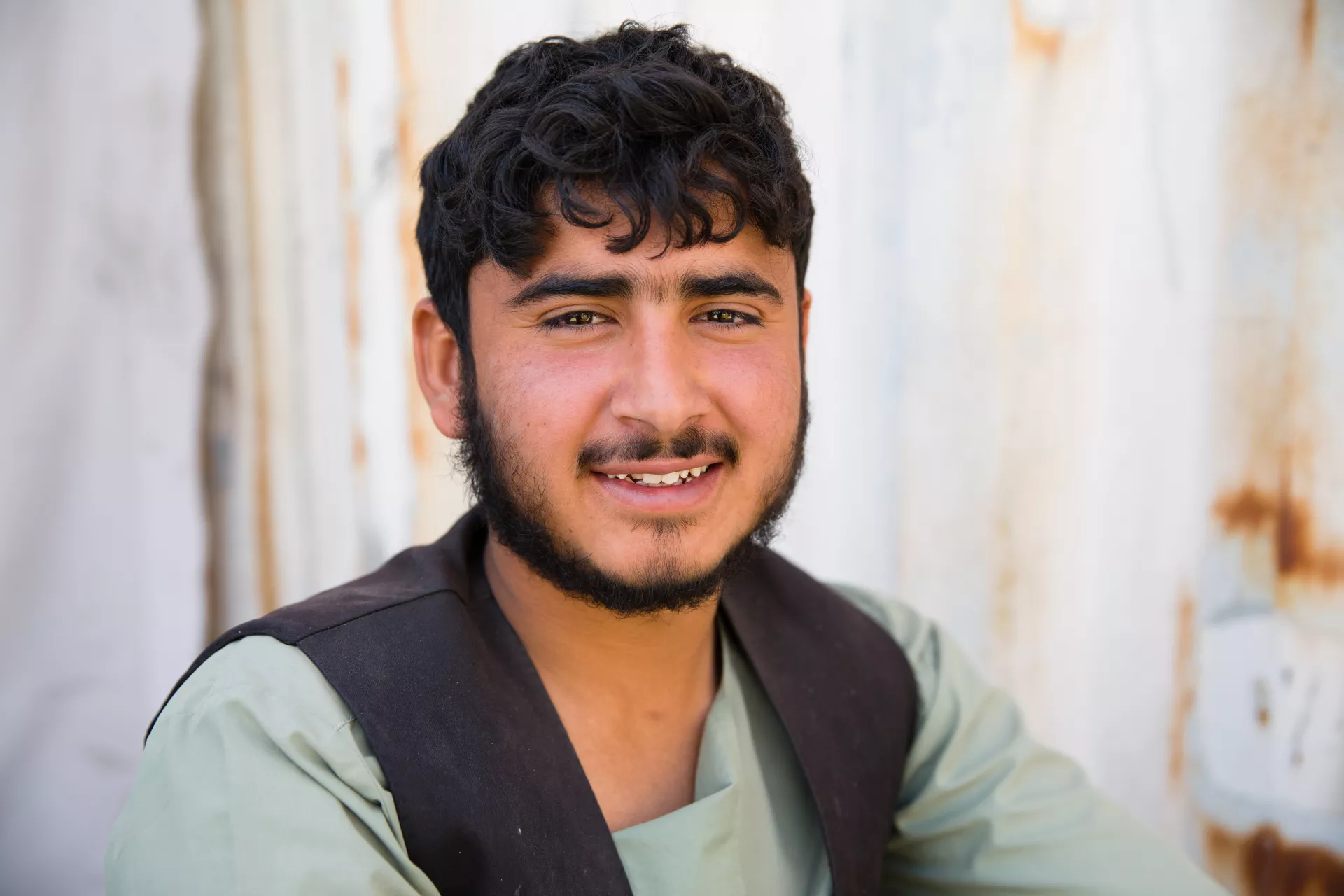 Asadullah is a passionate advocate for polio eradication 