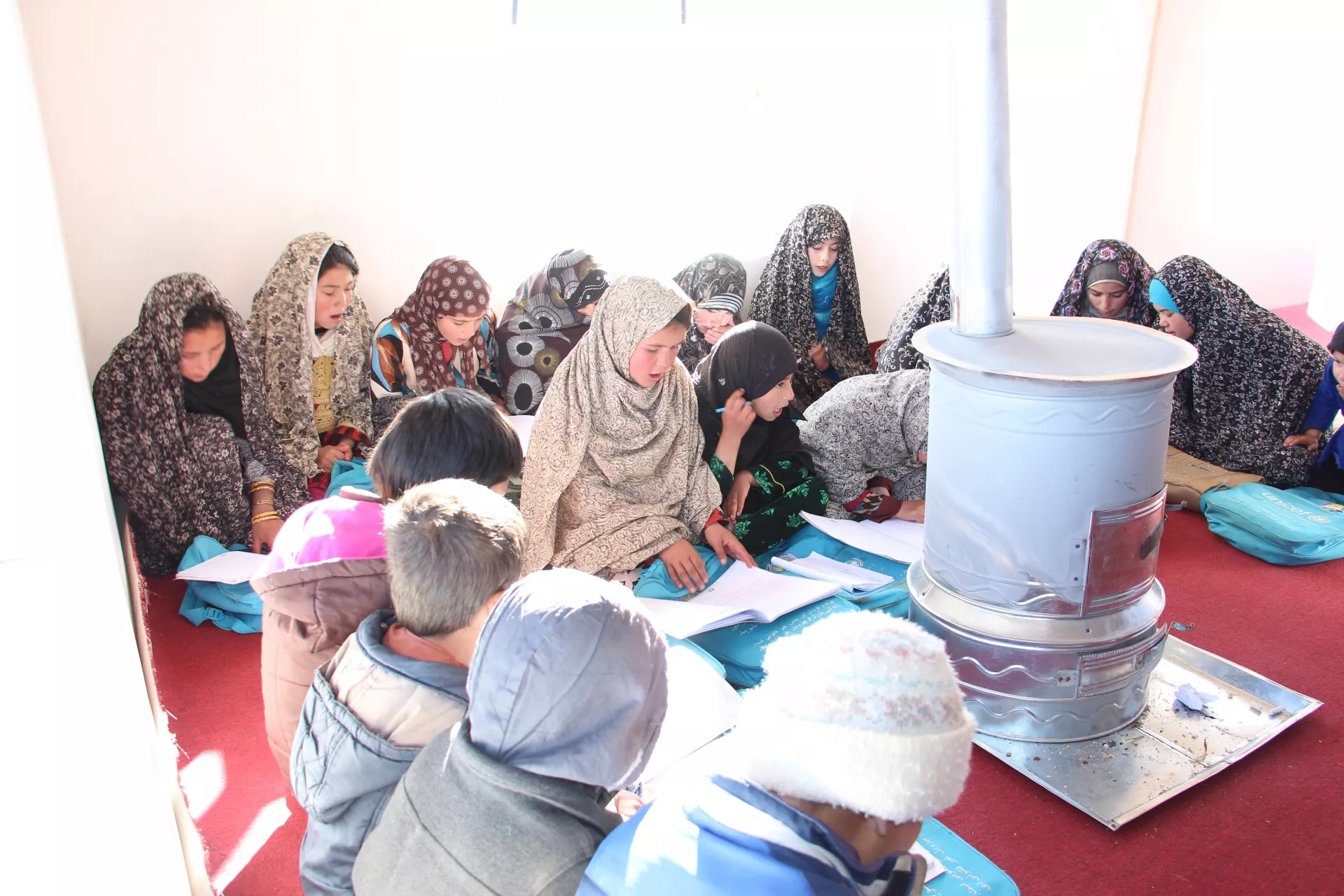 Students at an Accelerated Learning Centre 