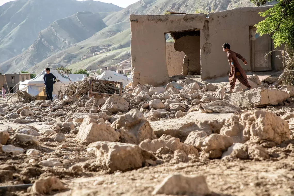 On 10 May 2024, massive flash floods destroyed thousands of homes. In Shaikh Jalal village, Baghlan-e-Jadid District, Baghlan Province, Afghanistan, which was particularly affected, more than 50 people died and 75 were injured.