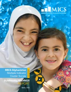 Multiple Indicator Cluster Survey MICS 2022-23 Summary Findings Report COVER