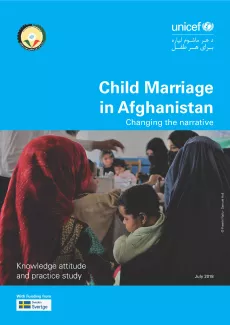Child marriage in Afghanistan 