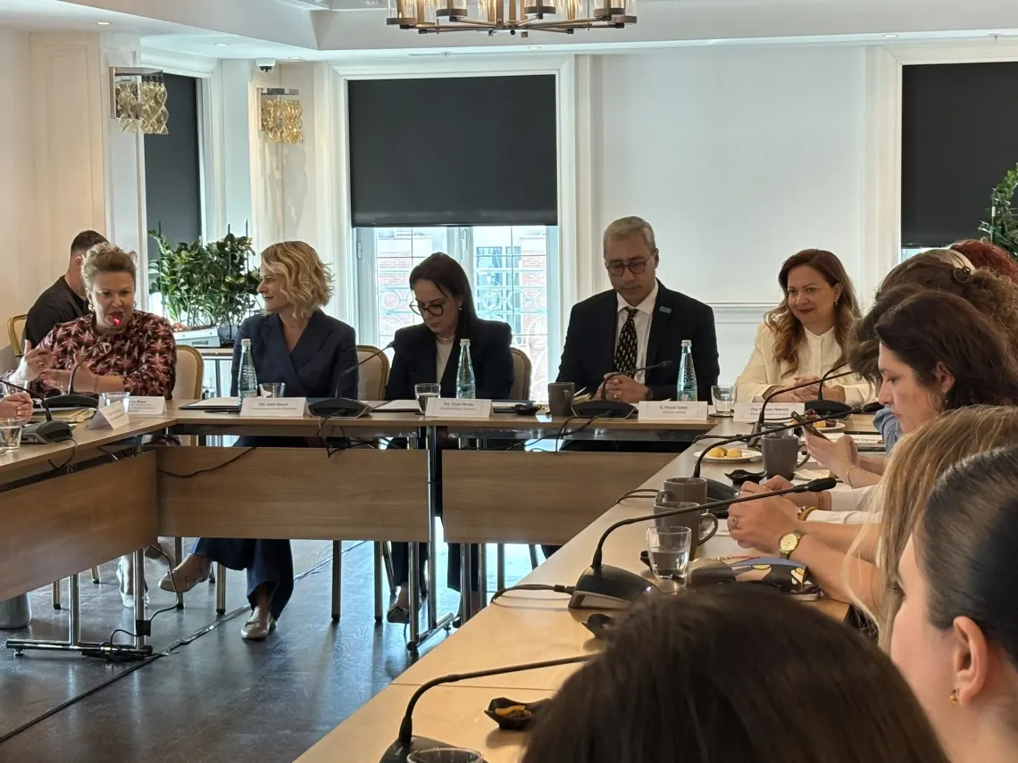 UNICEF Representative with deputy ministers