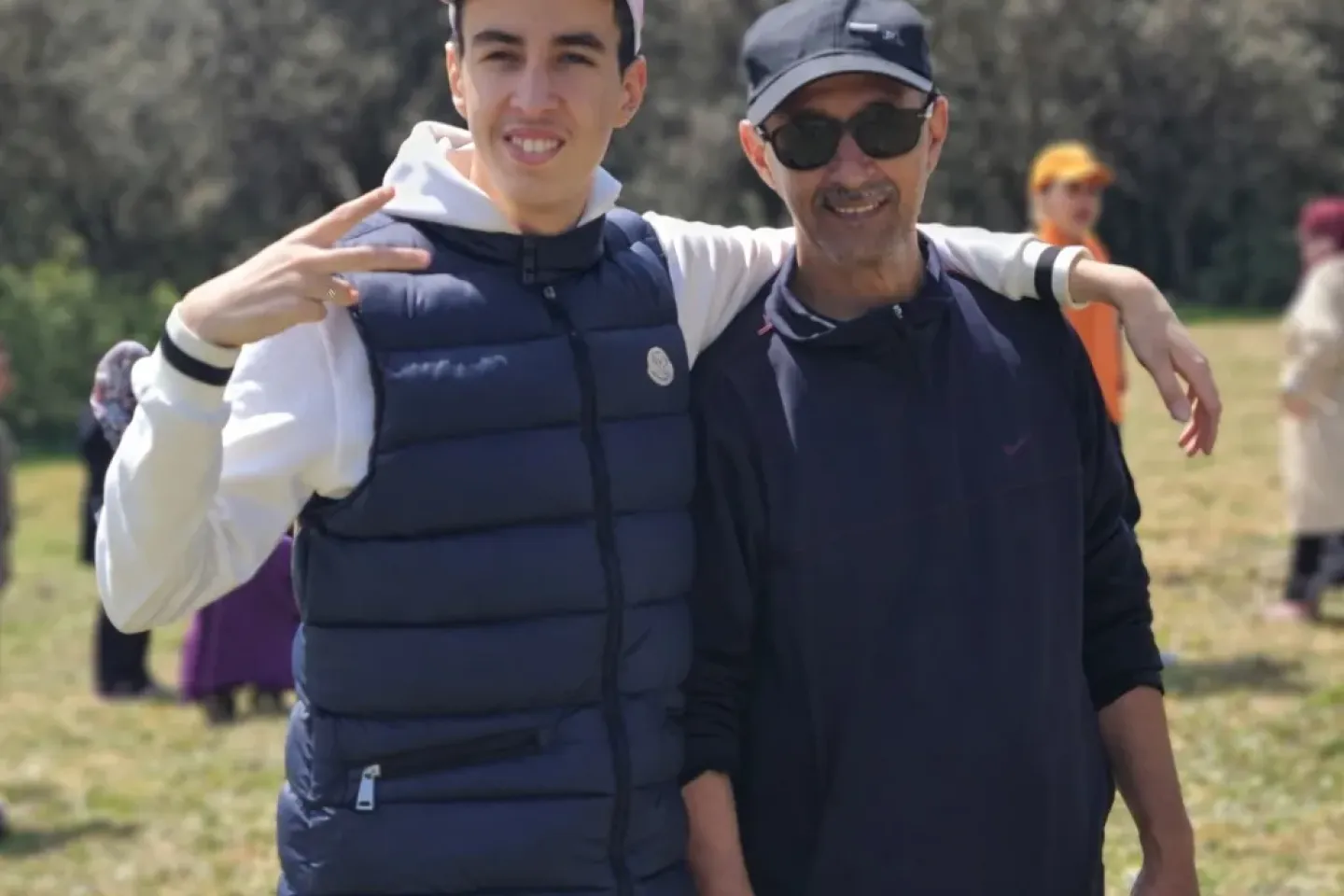 Un p&egrave;re et son fils