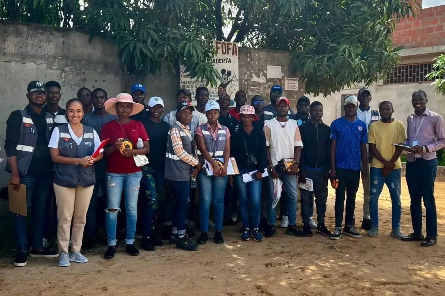 Jovens Assumem o Papel Central na Transforma&ccedil;&atilde;o do Saneamento no Bairro dos Mulenvos de Cima