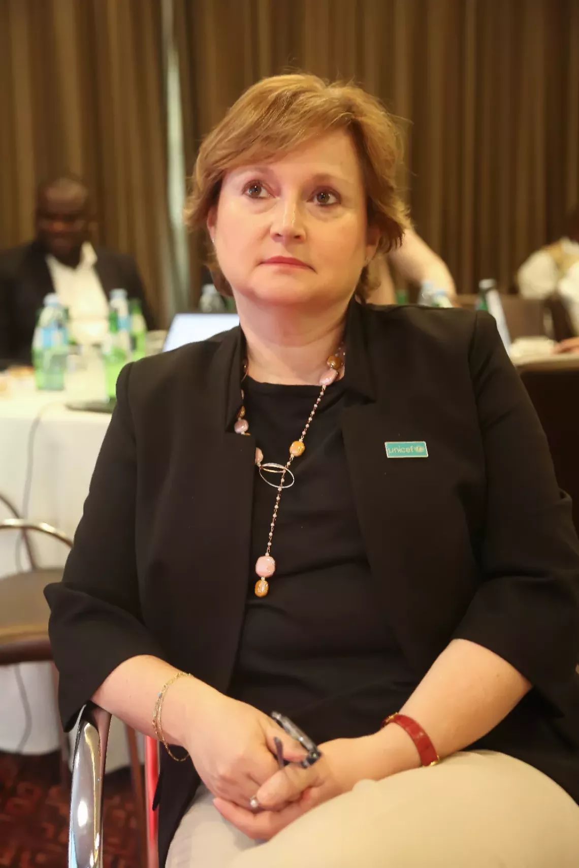 O workshop de Valida&ccedil;&atilde;o do Estudo de Cen&aacute;rios de Investimentos em Protec&ccedil;&atilde;o Social, realizado pelo UNICEF Angola no dia 29 de abril, representa um marco importante na jornada de apoio ao Governo de Angola na constru&ccedil;&atilde;o de um sistema de protec&ccedil;&atilde;o social com impacto directo no bem-estar das crian&ccedil;as menores de cinco anos e crian&ccedil;as com defici&ecirc;ncia, diz a Dra. Cristina Brugiolo, Representante Adjunta do UNICEF, durante o evento. &ldquo;Trata-se tamb&eacute;m de um passo importante no desenvolvimento do piso de protec&ccedil;&atilde;o so