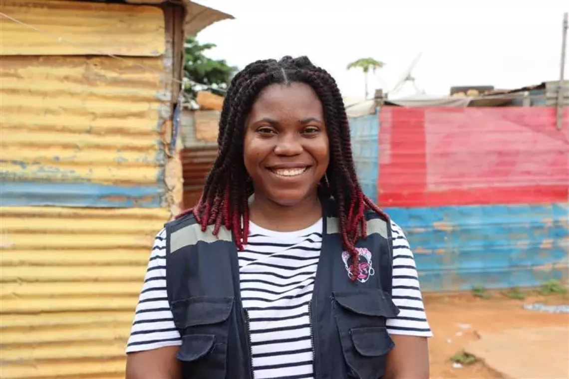 Mel&acirc;nia Caiva, Gestora de Projectos da Mwana Pwo desde 2021