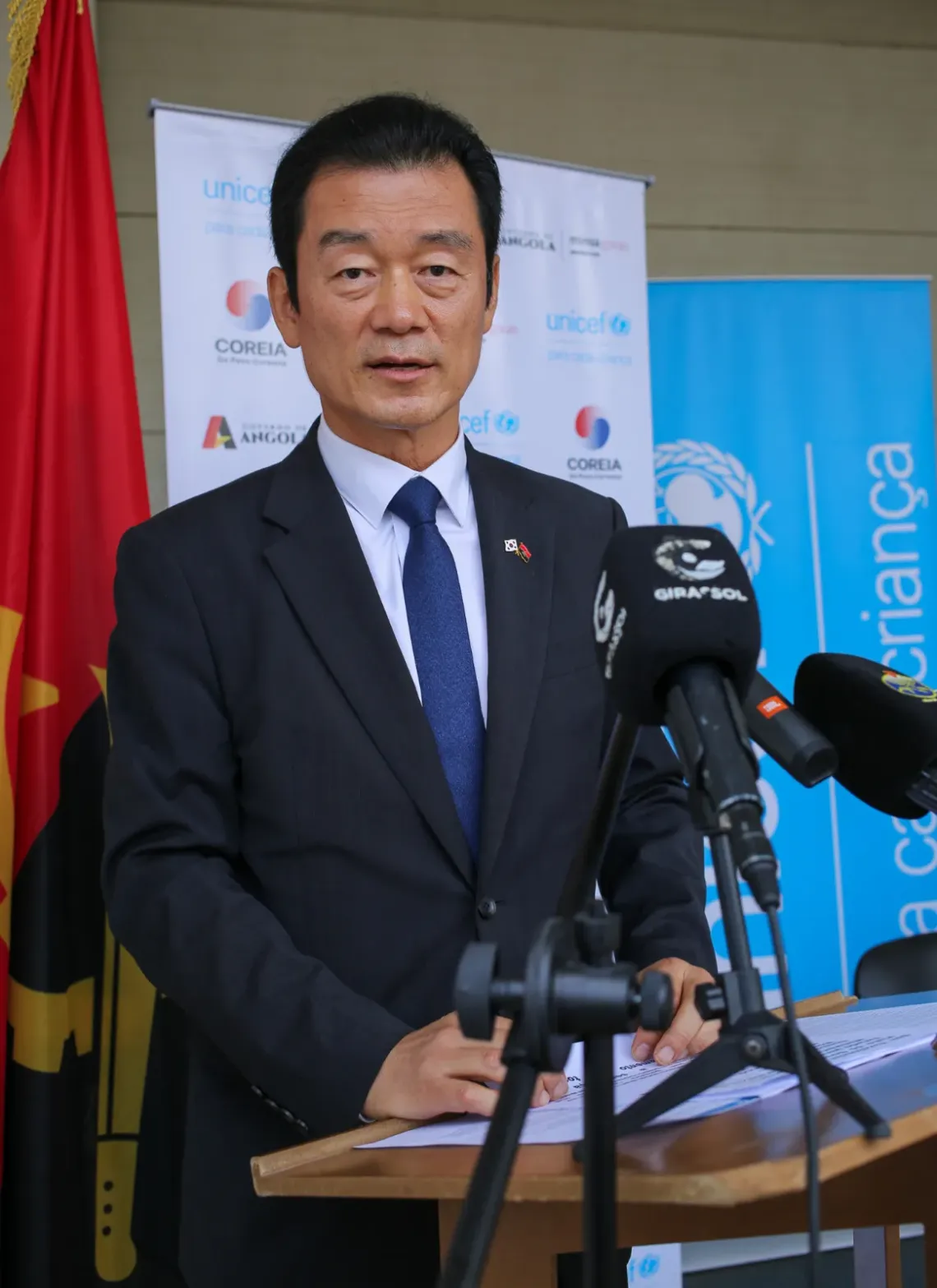 Coreia do Sul refor&ccedil;a apoio &agrave; vacina&ccedil;&atilde;o comunit&aacute;ria em Angola.