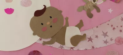 Ilustrac&iacute;on de un beb&eacute;