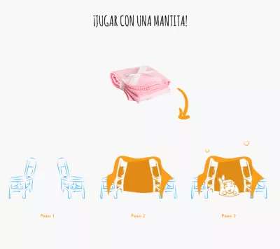 Jugar con mantas