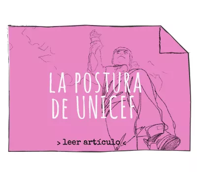 La posici&oacute;n de UNICEF