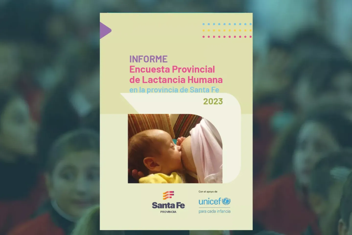 Portada Encuesta provincial de lactancia humana Santa Fe 2023