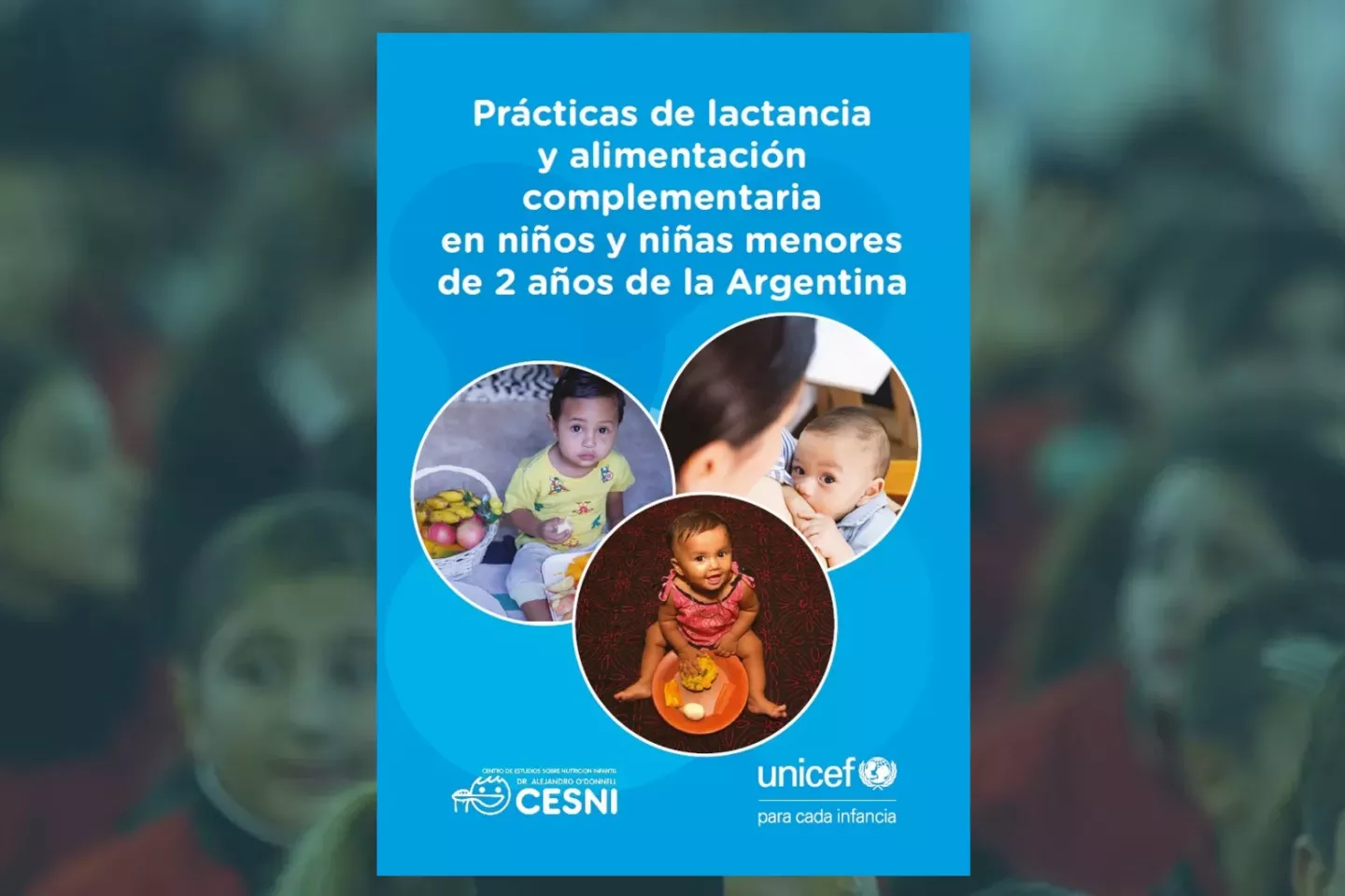 Portada del documento sobre pr&aacute;cticas de lactancia y alimentaci&oacute;n