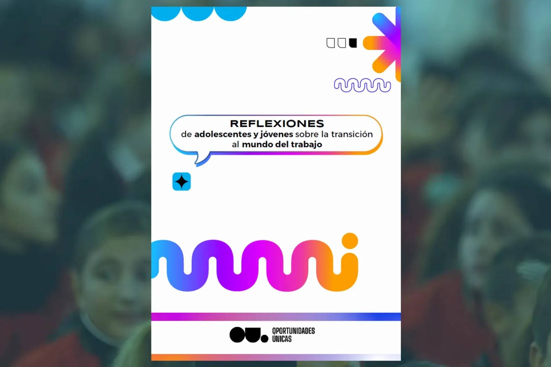 Portada del documento reflexiones de adolescentes y j&oacute;venes en la transici&oacute;n de la escuela al trabajo 