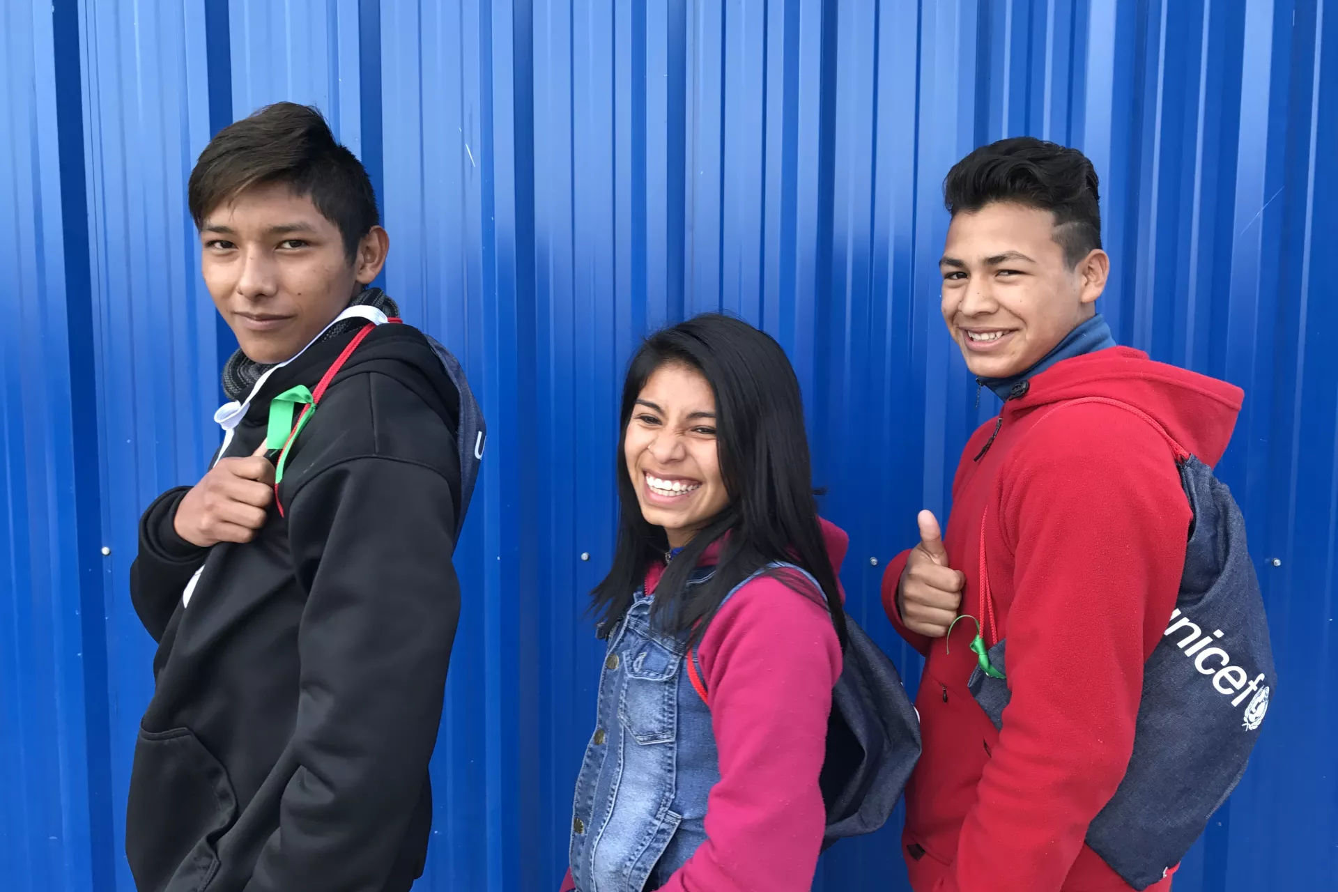 Adolescentes que participaron de los foros de salud integral en el norte de Argentina.