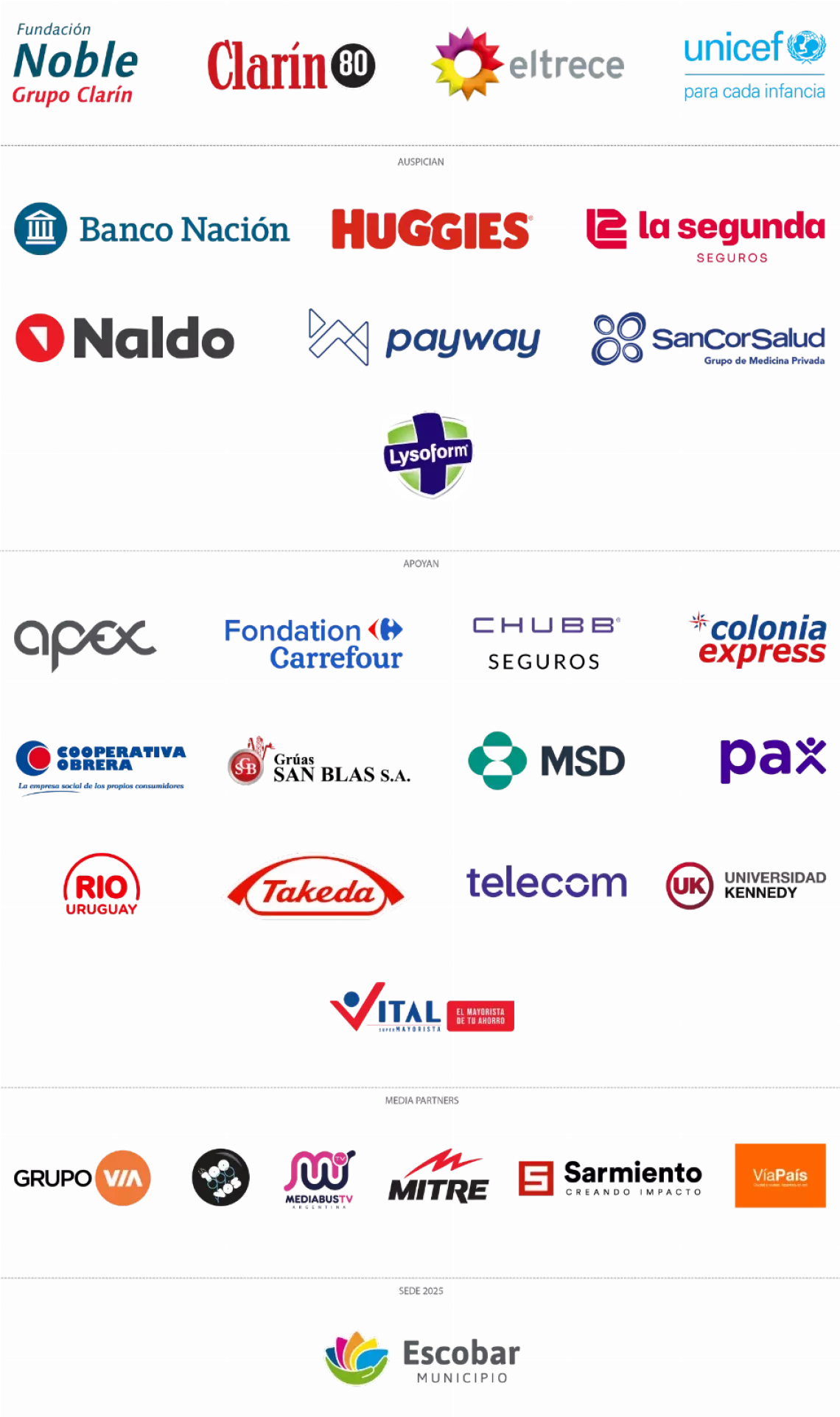 Sponsors Un Sol 2025