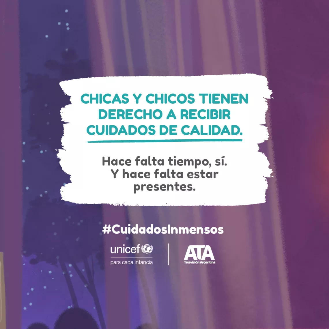 chicas y chicos tienen derecho a cuidados de calidad