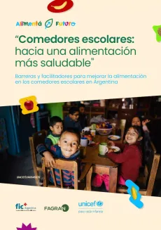 Portada del reporte de comedores escolares