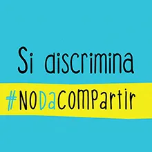 Si discrimina no da compartir