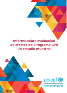 Informe sobre evaluaci&oacute;n de efectos del Programa CPI