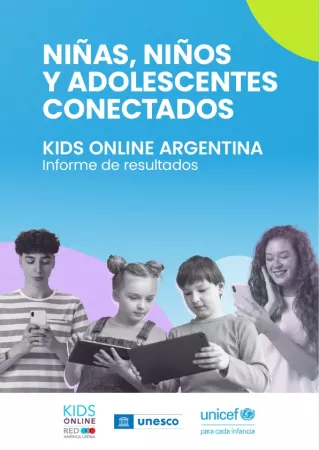 Portada del informe Kids Online 2025