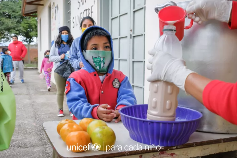 pobreza infantil covid
