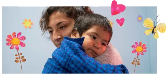 Mam&aacute; e hijo