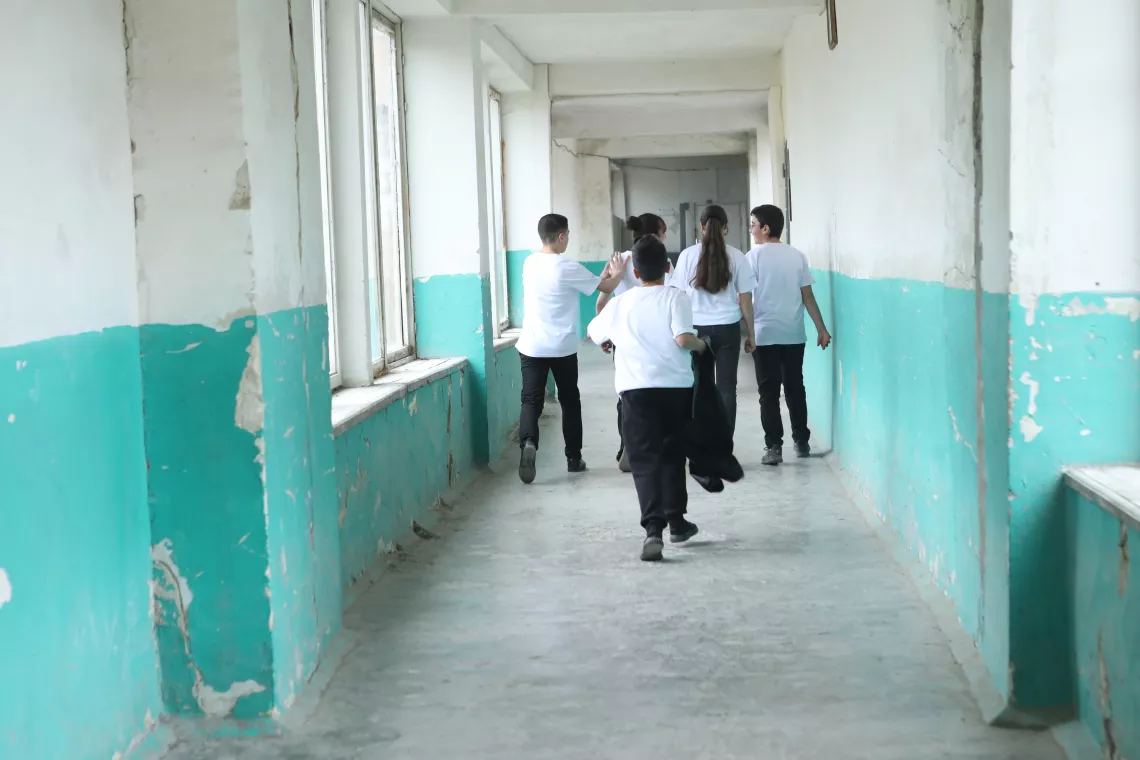 School students in Vardenis champion garbage sorting initiative