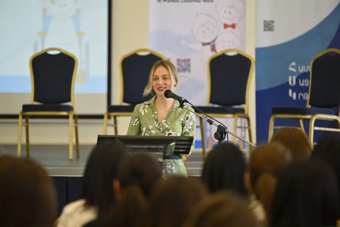 Lilit Mnacakanyan, Director of the Republican Pedagogical-Psychological Centre.