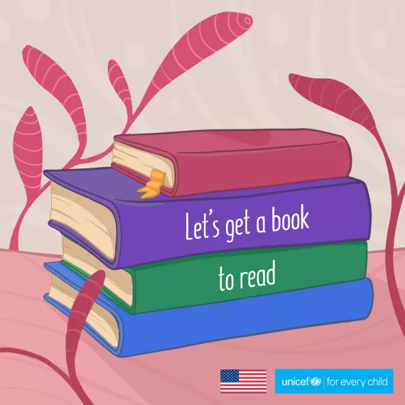 Let's get a book to read.
