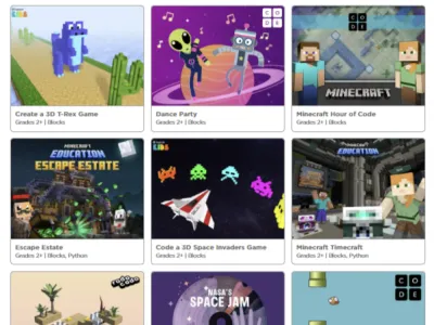 Code.org coding activities for all ages&nbsp;