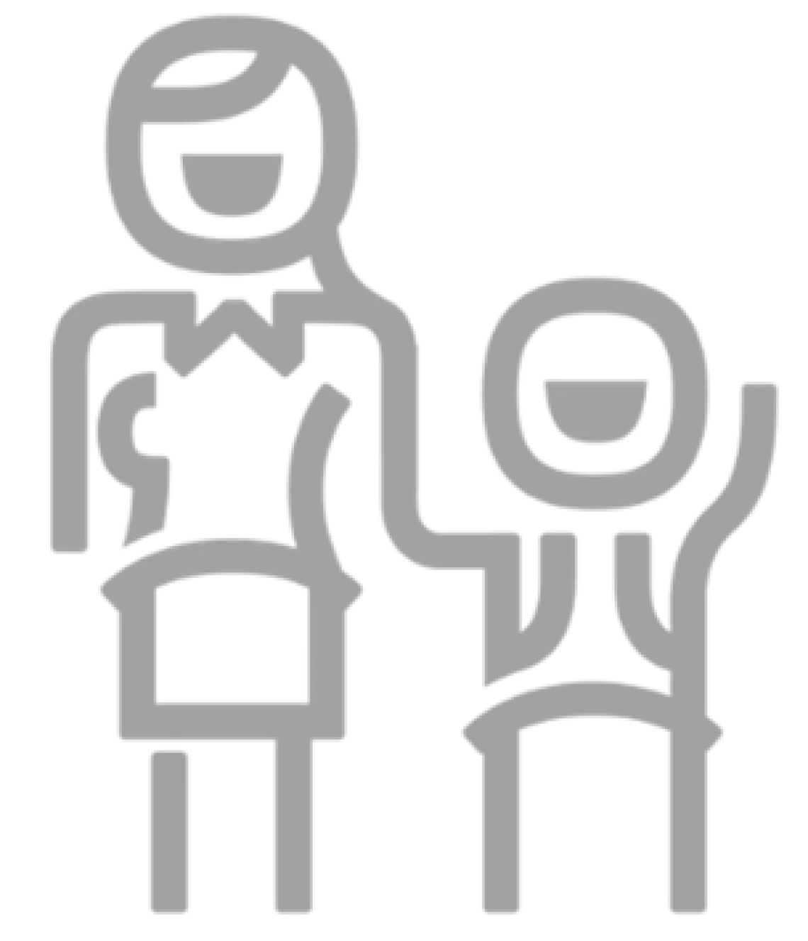 icon of family laughing with their children