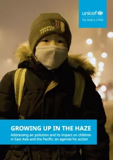 Cover of air pollution advocacy brief