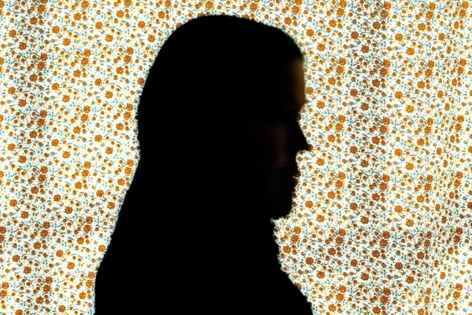 Silhouette of a woman