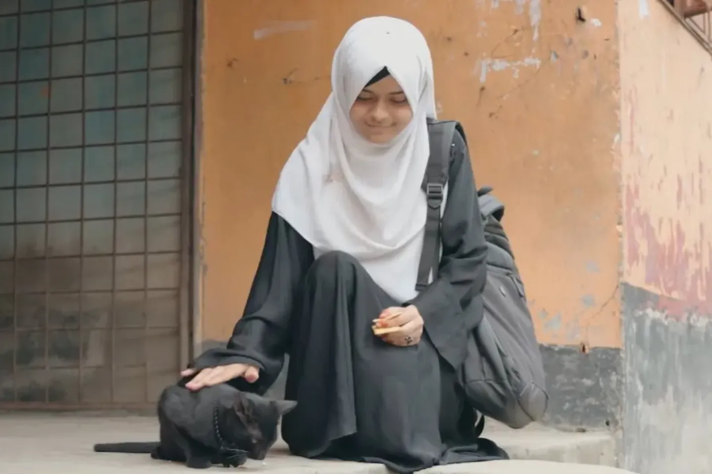14-year-old Montaha, a Bangladeshi girl