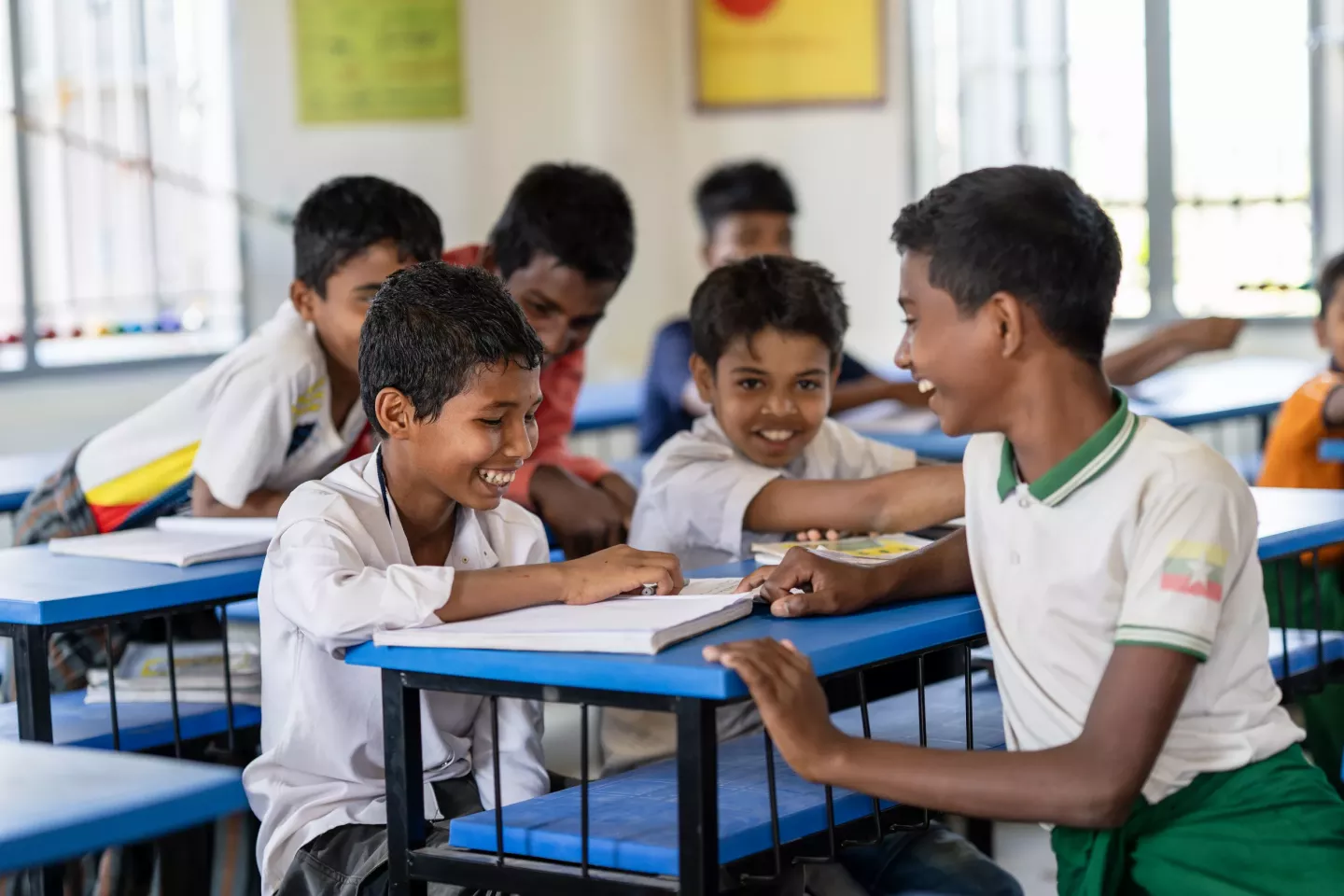Rohingya student