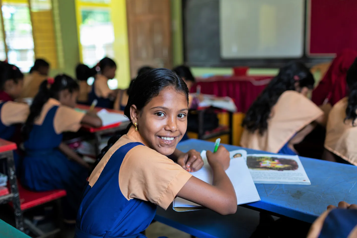 Shohana dreams of a bigger life, bigger than she has been exposed to in her small home village in Mymensingh, northeast Bangladesh. 