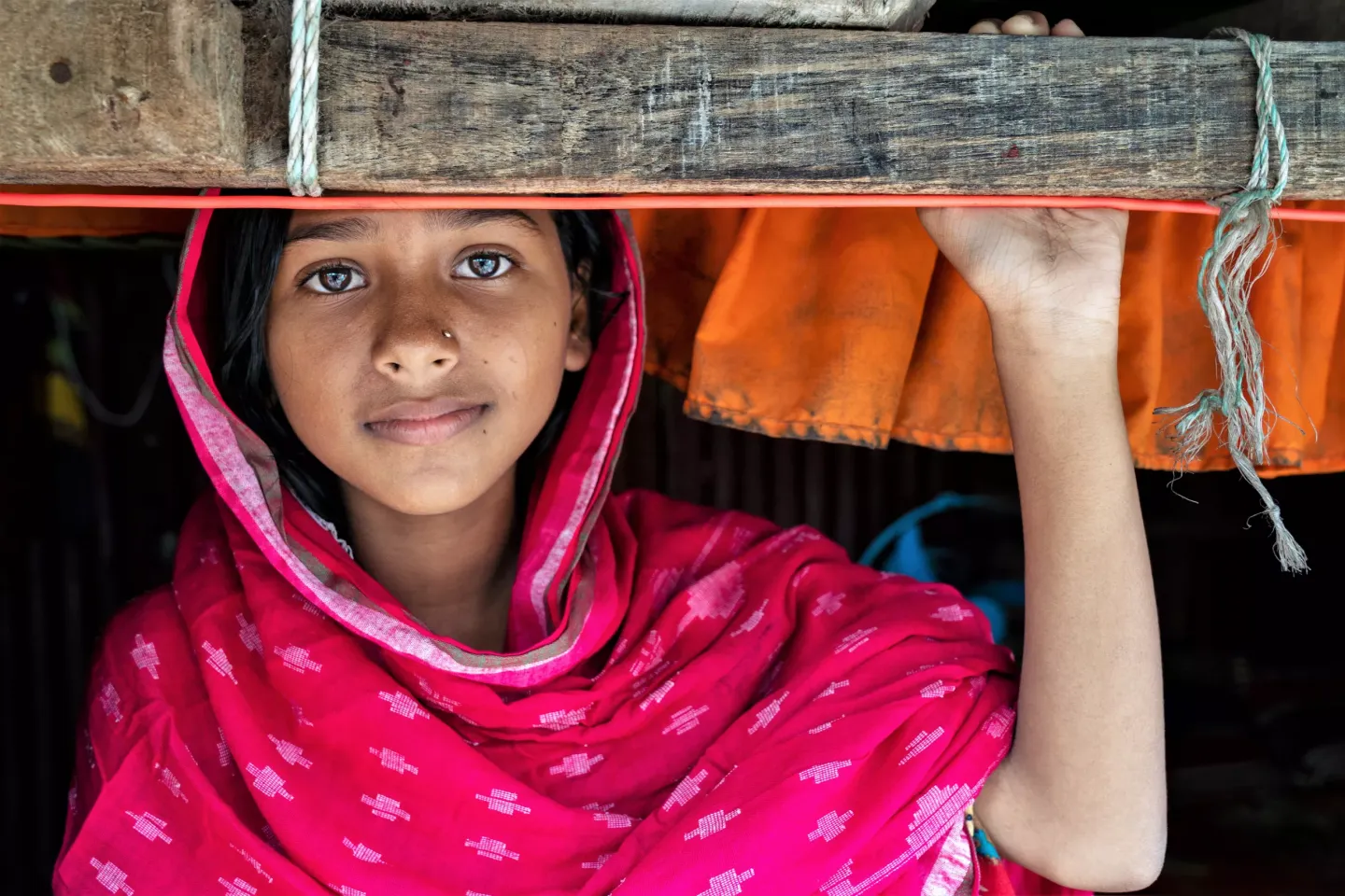 A Bangladeshi girl