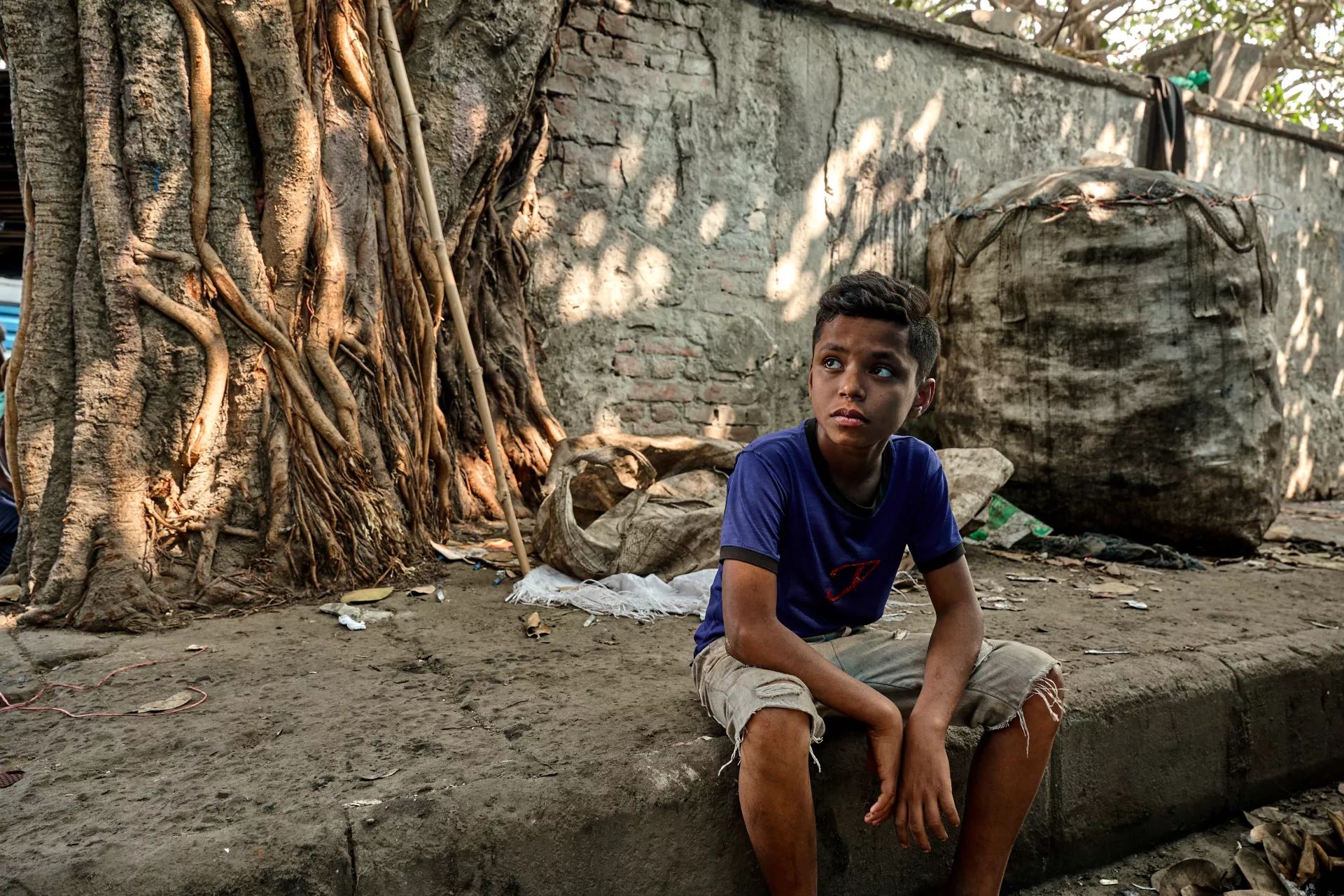 Hasib, A Bangladeshi boy.