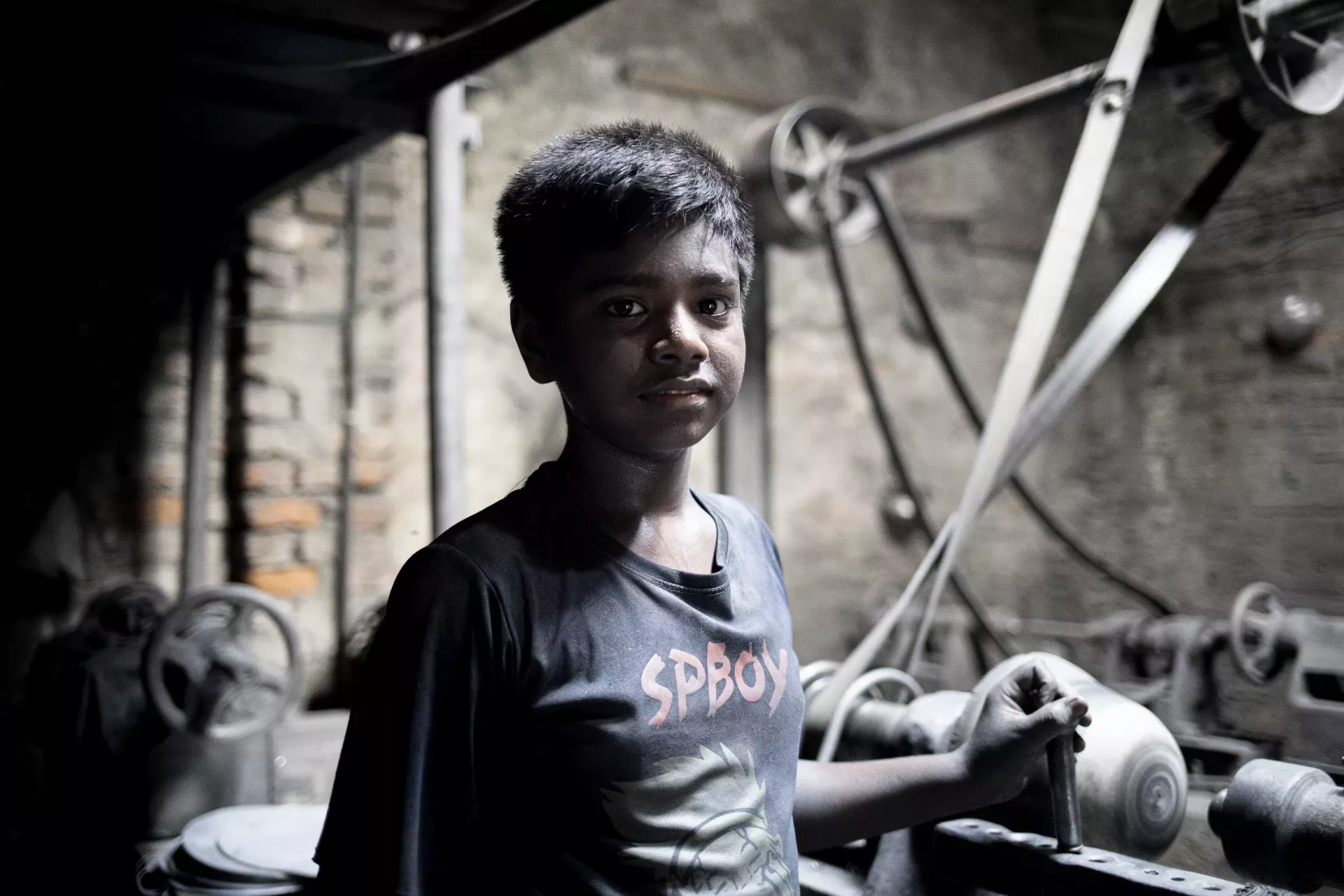 A Bangladeshi boy