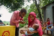 Vaccinator Abdul Baten, Bangladesh