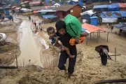 Rohingya children and families, Bangladesh.