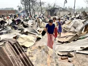 On March 22, a fire tore across four camps, causing enormous damage and displacing around 50,000 refugees, half of them children.