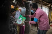 In January 2021, UNICEF Bangladesh distributed 435,000 workbooks and other learning resources to benefit more than 190,000 children in the camps.