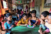 The set-up in the learning centre helps teachers to address children&rsquo;s specific needs.
