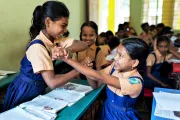 As her performance improves, Shohana is becoming more confident in class.