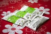 SQ-LNS (around 20g per sachet) provide 23 micronutrients and macronutrients.